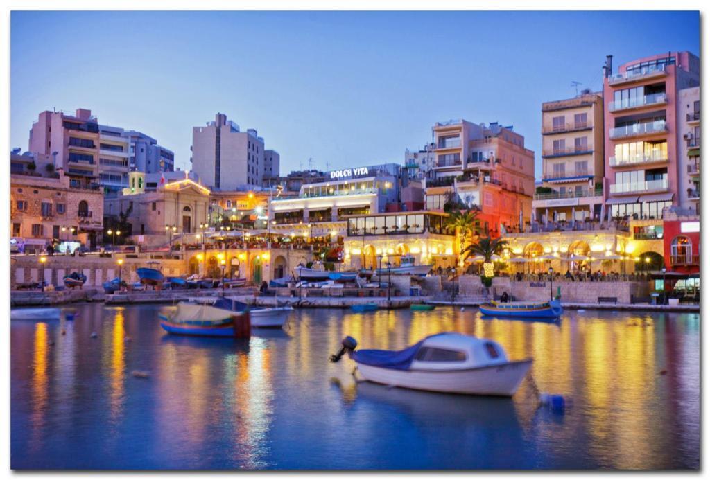 Апартаменты Splendid Seaside Retreat On Spinola Bay Сент Джулианс Экстерьер фото