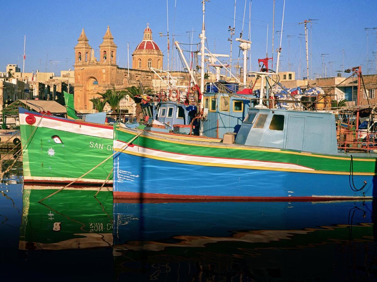 Апартаменты Splendid Seaside Retreat On Spinola Bay Сент Джулианс Экстерьер фото