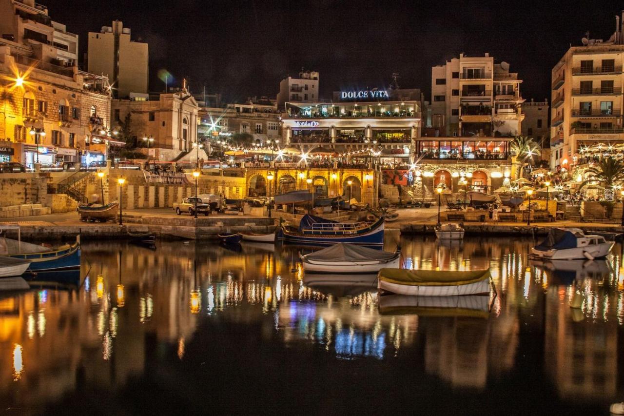 Апартаменты Splendid Seaside Retreat On Spinola Bay Сент Джулианс Экстерьер фото