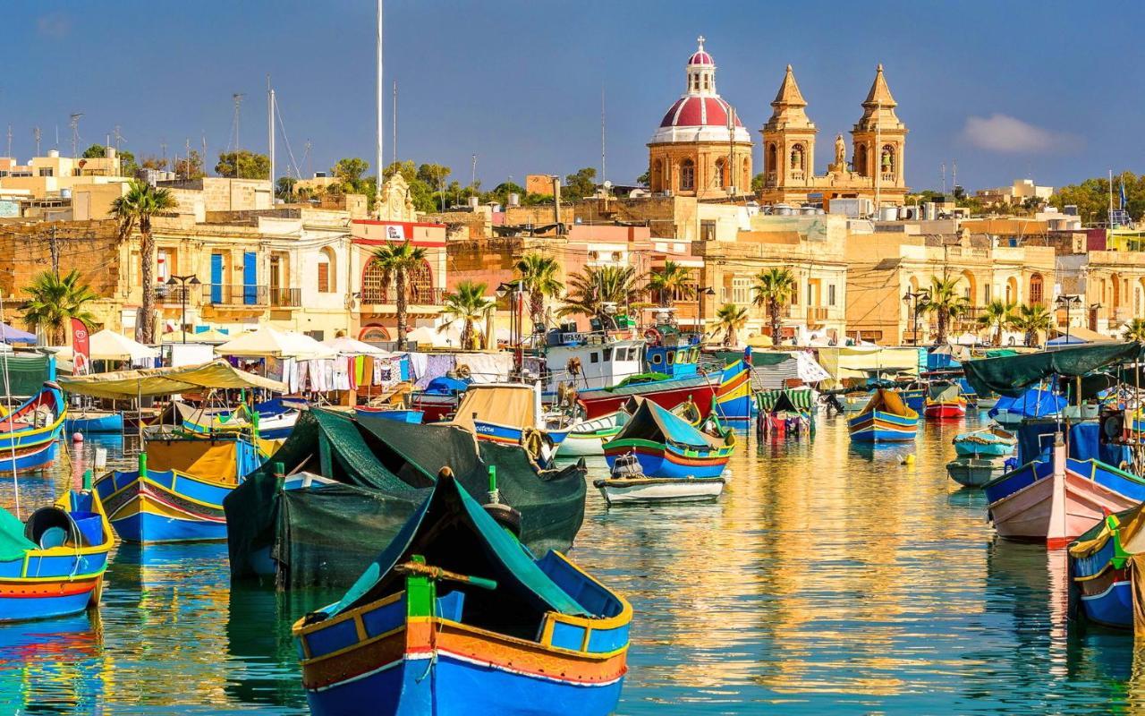 Апартаменты Splendid Seaside Retreat On Spinola Bay Сент Джулианс Экстерьер фото